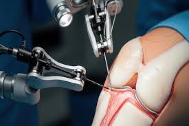 Robotic joint replacement in Umaria